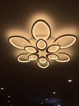Bí quyết lựa chọn đèn led ốp trần cho phòng khách